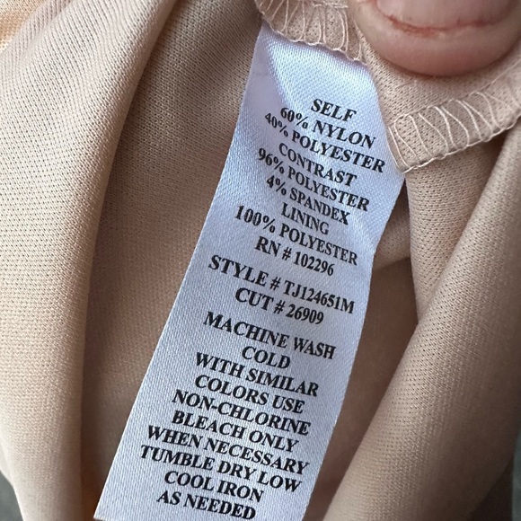 Connected Apparel Elegant Black Halter Dress size 8 - Picture 6 of 7